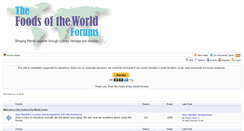 Desktop Screenshot of foodsoftheworld.activeboards.net