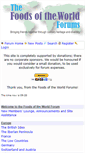 Mobile Screenshot of foodsoftheworld.activeboards.net